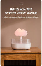 Mi Mushroom Air Humidifier Wireless Fragrance Diffuser Bedroom Essential Oils Diffuser Rain Cloud Night Light Home Appliance Lootquake LLC