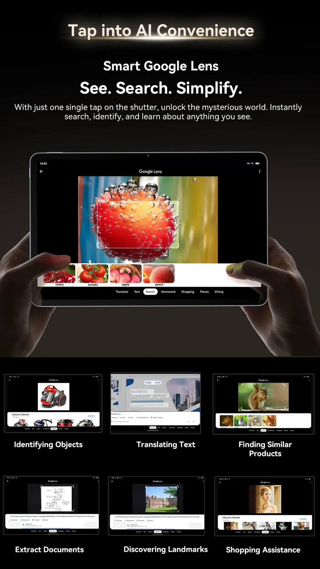 Blackview MEGA 2 Tablets 12 inch 2K Display Widevine L1 24GB(8+16) Android 15 256GB 9000mAh AI Main Camera Pad PC Lootquake LLC