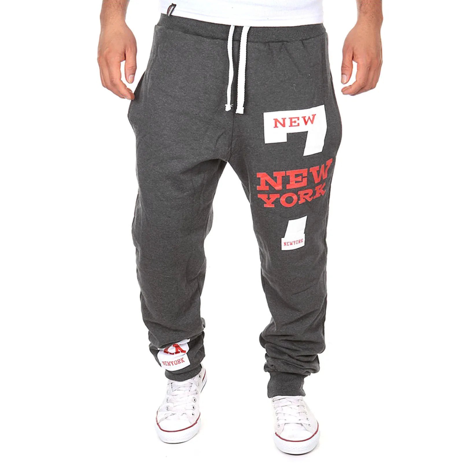 Men's Active Sweatpants Drawstring Elastic Waist - SJB-DIAMOND ELITES