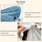 Shark Blanket Adult Cartoon Sleeping Bag Shark Onesie Sleeping Bag Pajama Hooded Warm Flannel Funny Homewear Winter Warm Blanket Lootquake LLC