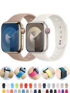 Apple Watch Silicone Strap - Soft Waterproof Comfortable
