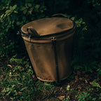 Outdoor Camping Trash Can Lightweight Collapsible Oxford Cloth Storage Round Bin Self-drive Barbecue Portable Car Trash Bin Lootquake LLC