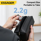 Essager 2-in-1 Mini Type C USB2.0 Card Reader Adapter Micro SD TF Memory Card Reader for iPhone 16 15 Pro Huawei Macbook iPad