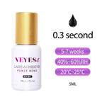 Veyes Inc 5ml Eyelash Extensions Glue Veyelash 1-2 Second Fast Drying Lash Adhesive 7 Weeks Retention Volume Glue Makeup Tools Lootquake LLC