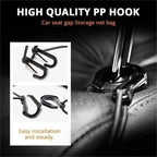 Car Storage Net Bag Between Seats Car Divider Pet Barrier Stretchable Elastic Mesh Bag Organizer Auto Accessories Lootquake LLC