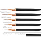 5Pcs Professional Nail Paint Liner Brush Set Small Polish Design Technique Fine Line Stripe Brushes for Nail Art Detailing