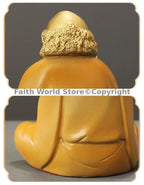 Buddhism Spiritual Art Bronze Sculpture Dharma Buddhist saints Chan sect Dhyana Zen Bronze carved home decorative Sitting Buddha Lootquake LLC