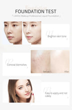 LAIKOU Liquid Foundation Moisturizing Long Lasting Face Comestics Natural Brighten Face Base Tone Make Up 30ml Lootquake LLC