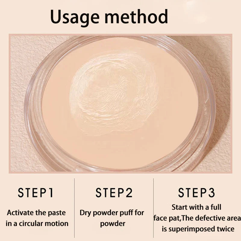Mousse Foundation Cream Cushion Compact Moisturizing lasting Waterproofing Concealer High Coverage Foundation Korean Makeup Base Lootquake LLC