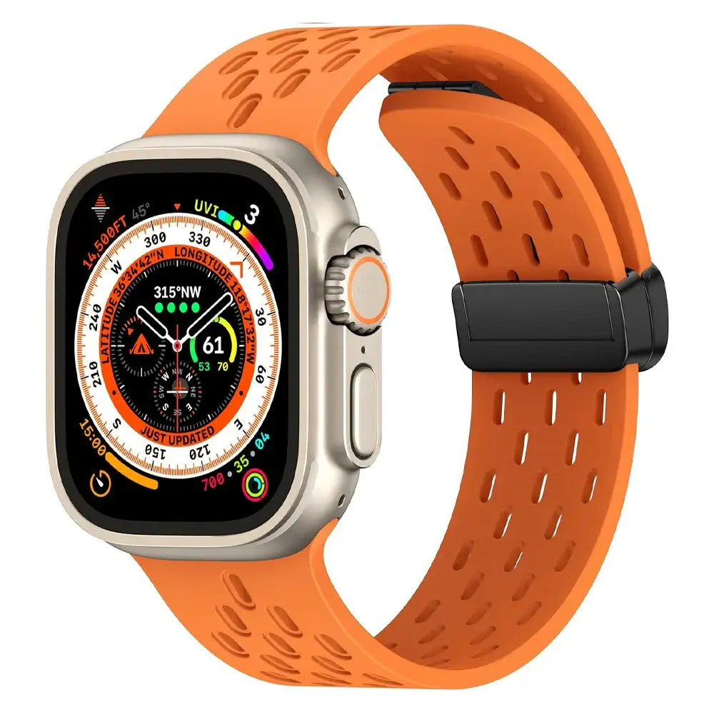 Apple Watch Silicone Strap - Breathable Comfortable Band - SJB-DIAMOND ELITES