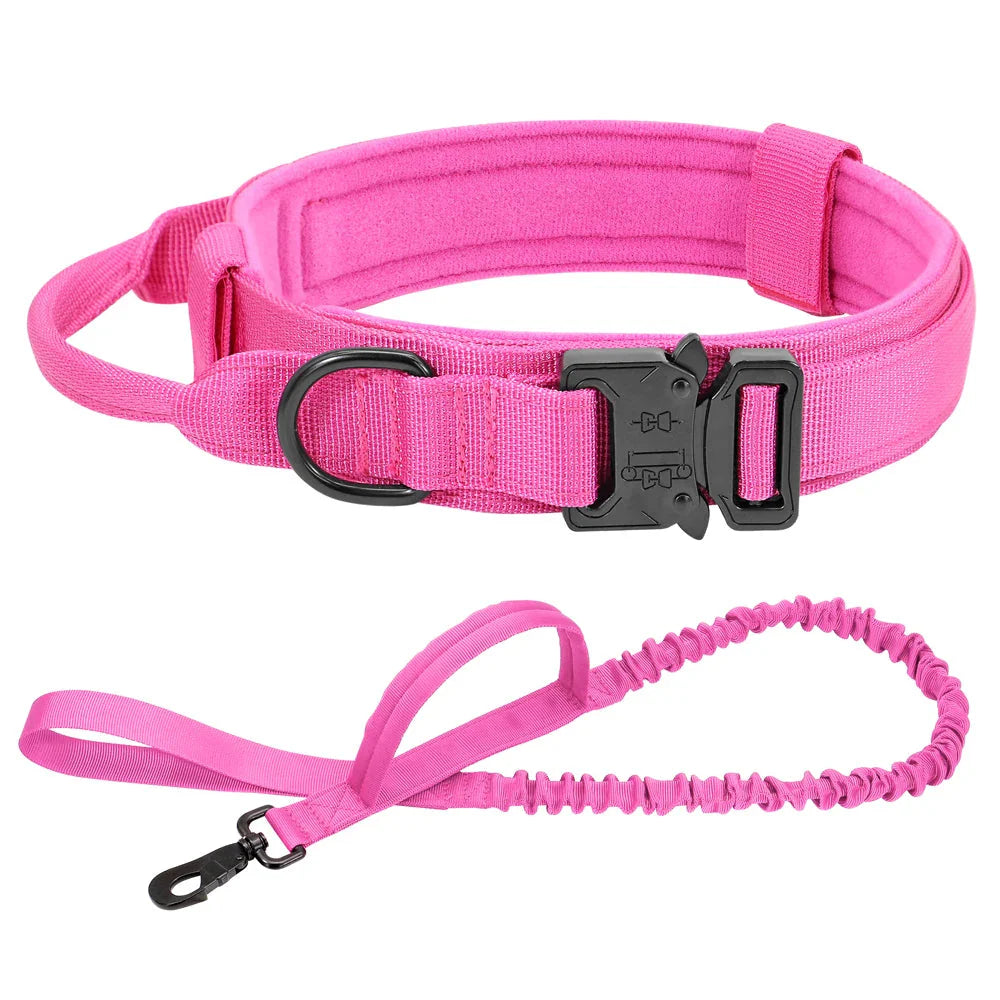 The Tactical Luxe Collar & Leash Fashioned Furbabies