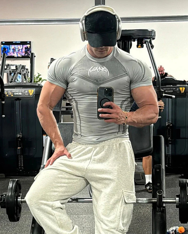 BreezeFit Men's Summer Training Tee THRIXINE
