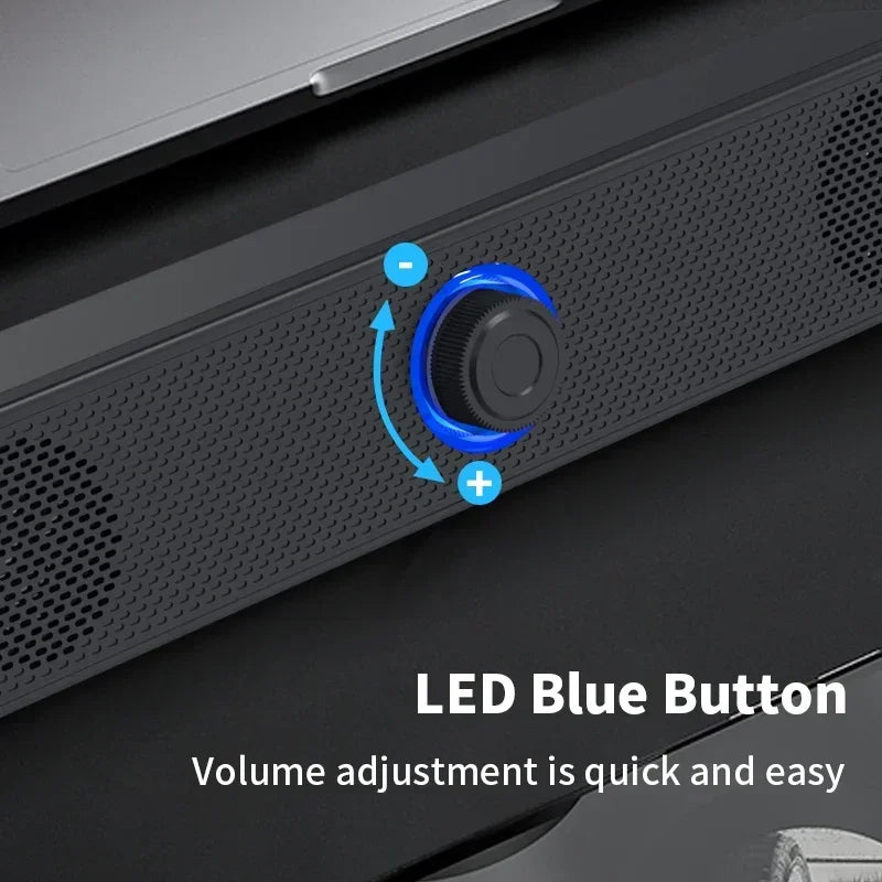 Computer Desktop High-quality Bluetooth Wired Dual-purpose High-volume Microphone Two-in-one Speaker Home Surround Audio System Lootquake LLC