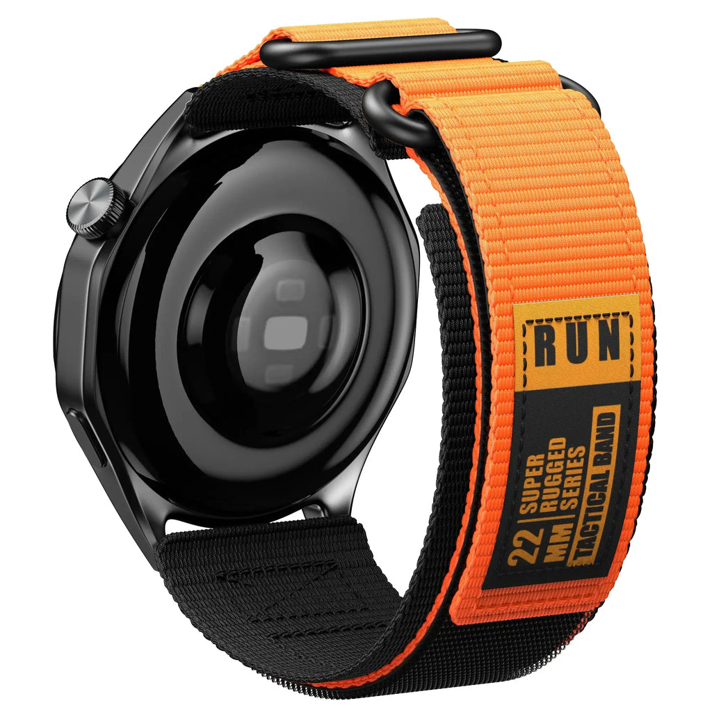 Ticwatch Nylon Band - Tactical, Rugged, Velcro Strap - SJB-DIAMOND ELITES