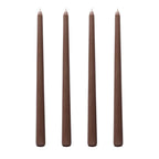 30CM Taper Candle 4 Pack - Home Interior Long Burning Dripless and Smokeless Candles Unscented - Valentines Candles for Home Lootquake LLC