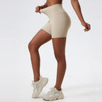Ultra Comfort High-Waist Yoga Shorts THRIXINE