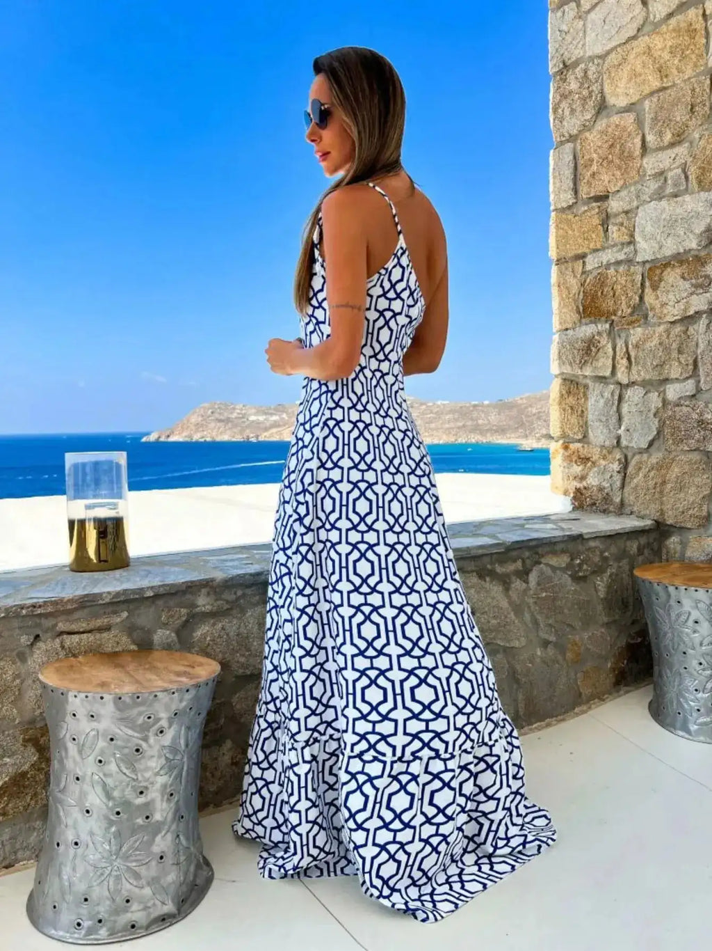 Sexy 3D Flower Long Dress Women 2024 Summer Semi-sheer Party Dresses Elegant Slim One Shoulder Maxi Vestidos Holiday Beach Robe