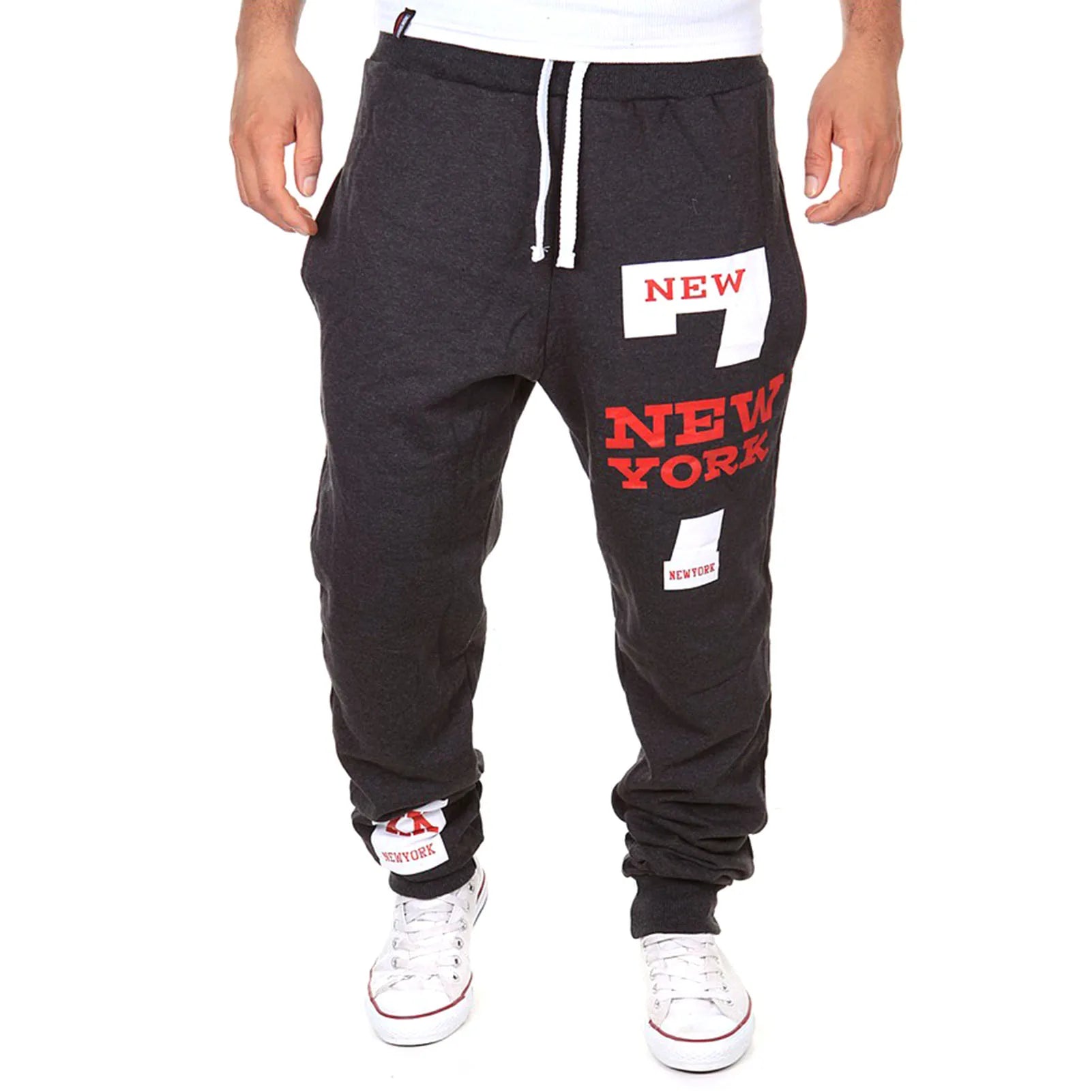 Men's Active Sweatpants Drawstring Elastic Waist - SJB-DIAMOND ELITES