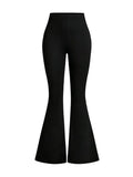 Women's High Waist Yoga Flare Pants THRIXINE