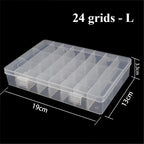 Mini Plastic Rectangular Storage Box Translucent Packing Box Dustproof Durable Strong Jewelry Case Container Home Storage