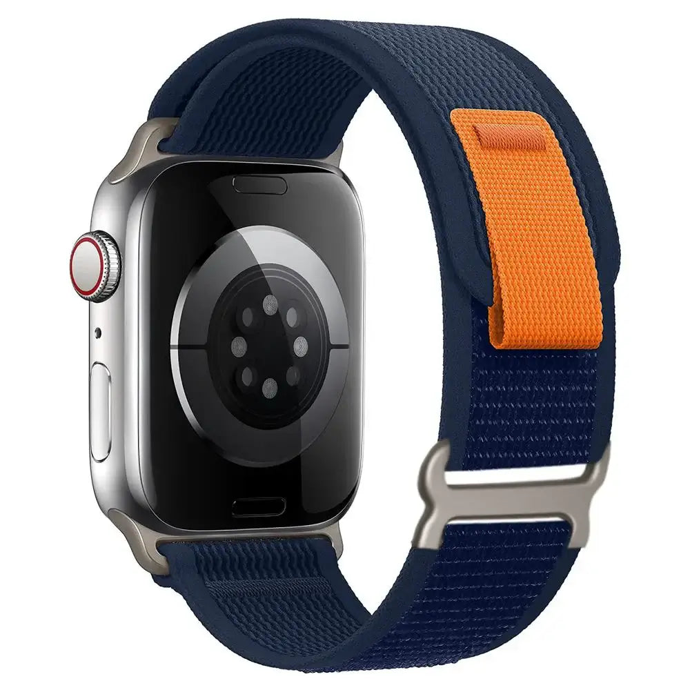 Apple Watch Nylon Strap - Durable Breathable Velcro Band - SJB-DIAMOND ELITES