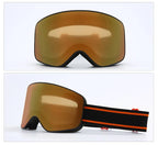 Ski Snowboard Goggles Women Men Skiing Eyewear Mask UV 400 Snow Double Anti-Fog Cylindrical - SJB-DIAMOND ELITES