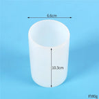 3D Cylinder Shape Candle Silicone Mold DIY Cented Candle Soap Mould Craft Gift Making Plaster Resin Wax Homemade Decoration Lootquake LLC