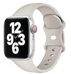 Apple Watch Silicone Band - Soft Waterproof Flexible Strap - SJB-DIAMOND ELITES
