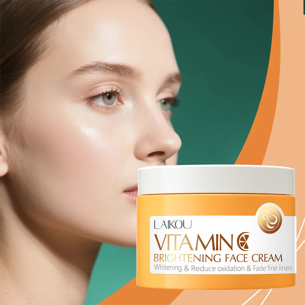 Vitamin C Facial Cream for Hydrating Moisturizing Whitening and Brightening Repair Anti-aging Essence Facial Skin Care Contains Lootquake LLC