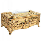 Luxury Continental Acrylic Tissue Box Kitchen Tissue Storage Box Handkerchief Toilet Tissue Holder Home Storage Supplies Lootquake LLC