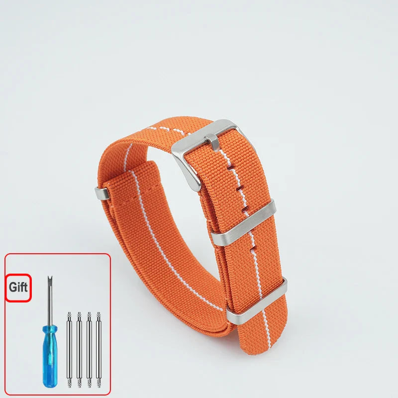Amazfit Nylon Watch Band NATO Strap Waterproof Washable Elastic