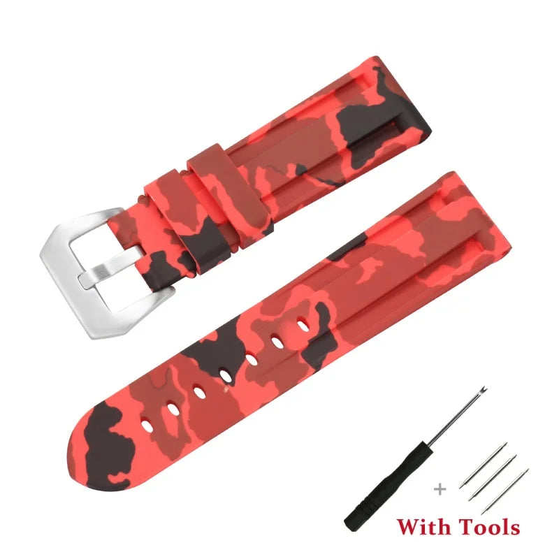 Amazfit Silicone Watch Bands - Universal Rubber Sport Strap With Tool