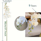 1Pcs Artificial Flowers Bouquet Butterfly Orchid Fake Flowers Phalaenopsis for Home Decor Garden Wedding Decoration Accessories Lootquake LLC
