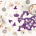 Halloween Confetti Party Desktop Decoration Sequins Ghost Magic Hats Atmosphere Decoration Shredded Paper