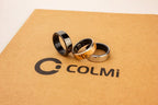 2024 COLMI R02 Smart Ring with Charging Case for Men Women, Battery Life, 39 Days, Health Monitor, 5ATM Waterproof