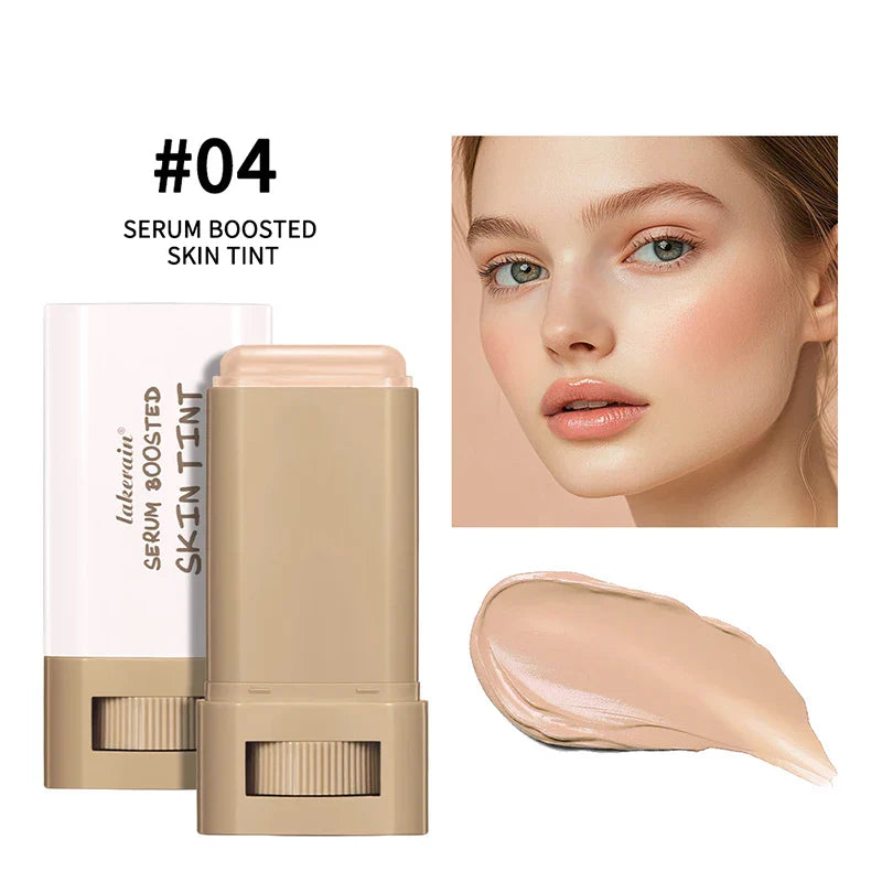 Foundation Balm Stick Serum Boost Skin Tint Foundation Stick Smooth Plumper Coverage Brighten Face Travel Foundation Makeup 2025 Lootquake LLC
