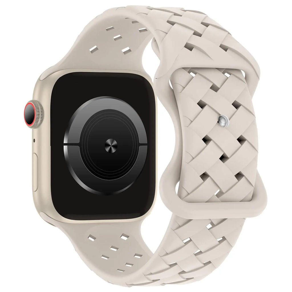 Apple Watch Silicone Strap - Sporty, Breathable, Durable