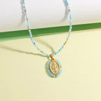 Delicate Crystal Cross Pendant Women Girls Necklace Elegant Party Wedding Jewelry Catholic Amulet Gift