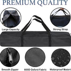 Sturdy Oxford Cloth Outdoor Waterproof Mobile Luggage Bag Laundry Shopping Bag Non-Woven Cube Home Storage And Packaging Tools Lootquake LLC