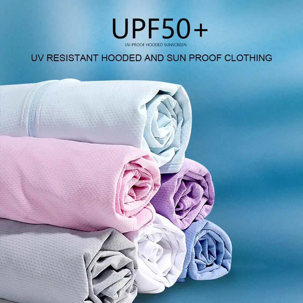 Summer UPF 50+ UV Sun Protection Skin Coats Men Ultra-Light Sportswear Hooded Outwear Men Windbreaker Casual Jackets