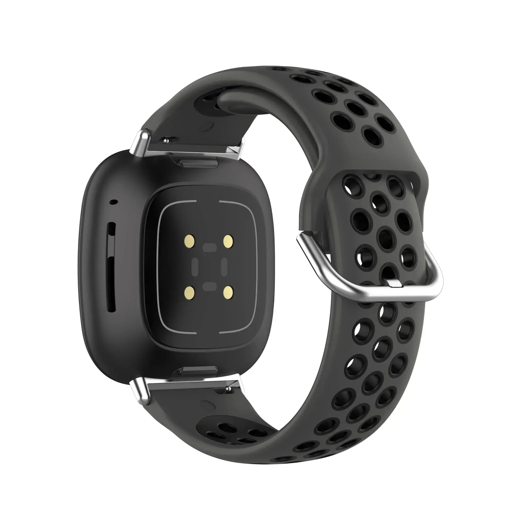 Fitbit Versa & Sense Silicone Band - Breathable Stylish Straps - SJB-DIAMOND ELITES