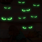 Halloween Luminous Wall Stickers Stickers Glow Dark Halloween Decor Creative Carved Fluorescent Festival Horror Home Decoration