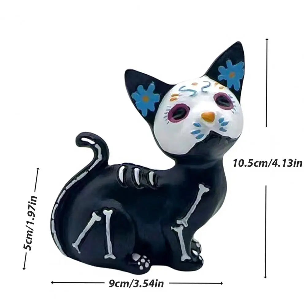 Halloween Home Decorations Dog Cat Ornament Spooky Halloween Haunted House Decor Ghost Cat Dog Ornament Sculpture for Home Lootquake LLC