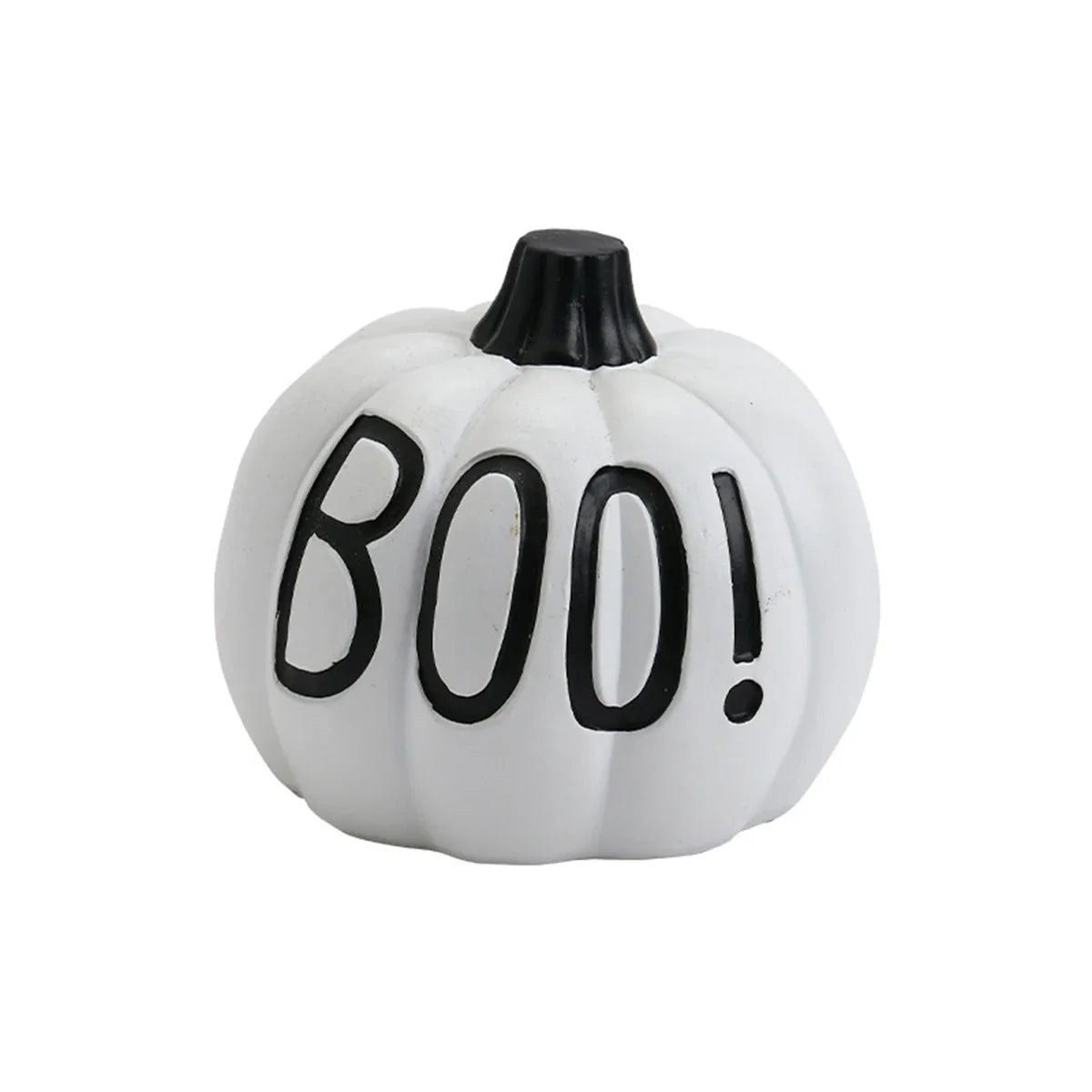 Spooky Resin Pumpkin Decor - Gothic  Tabletop Centerpiece for Halloween Lootquake LLC