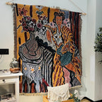 Casual Blankets Bed Decoration Woman Henri Matisse Carpet Sofa Sofa Blanket Throw Blankets Leisure Rug Single Tapestry drop ship Lootquake LLC