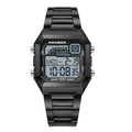 LIGE 2025 Men's watches Luxury LED Luminous Date Wristwatch Waterproof Sports Square  Casual Quartz Watches male reloj hommes