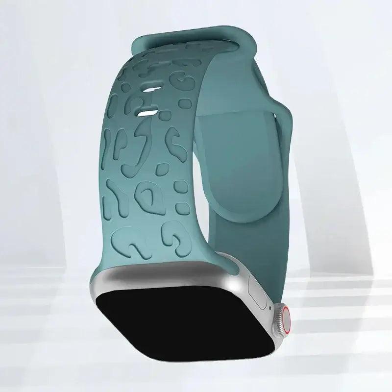 Apple Watch Silicone Strap - Stylish, Engraved Design - SJB-DIAMOND ELITES