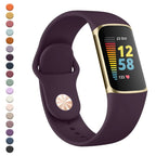 Fitbit Charge 5 6 Silicone Band - Soft Comfortable Design - SJB-DIAMOND ELITES