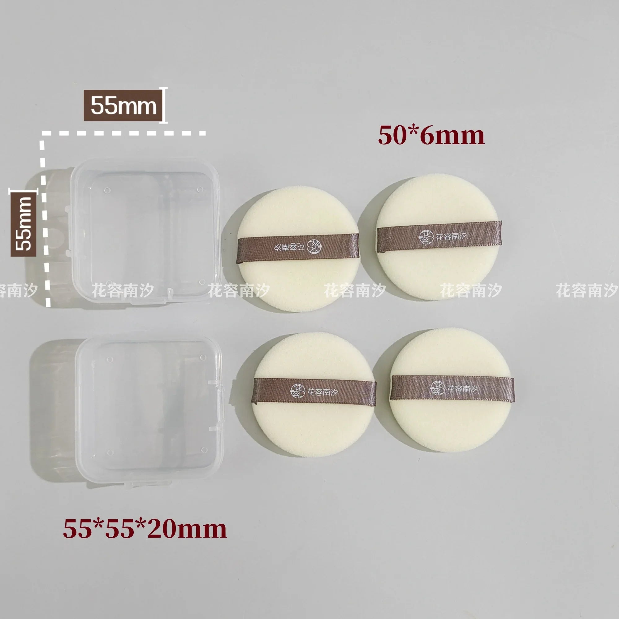 Small Flocking Mini Replacement Puff Loose Powder Foundation Puff Lootquake LLC