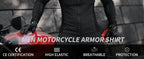 Motorcycle Clothing Armor Men Protective Gear - SJB-DIAMOND ELITES
